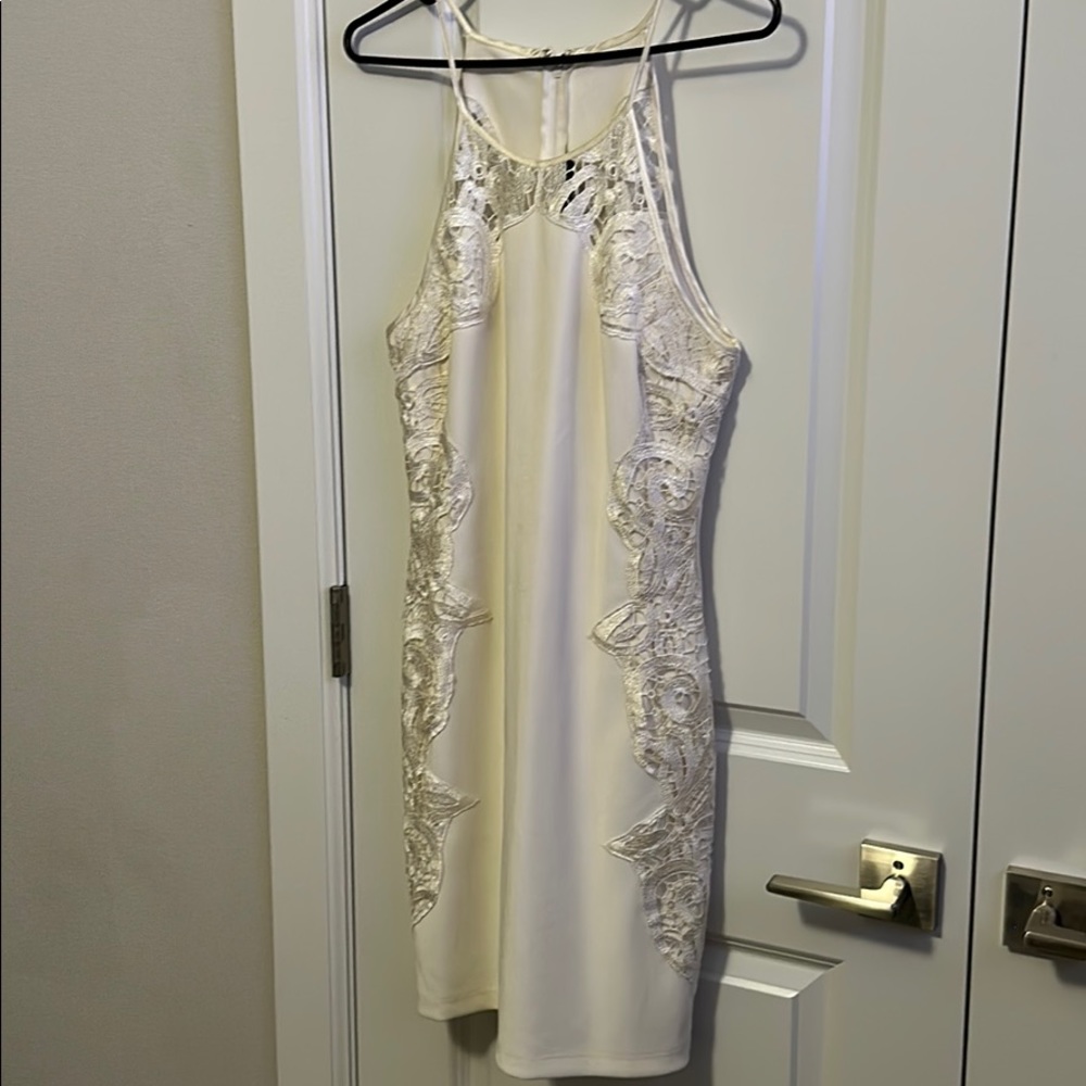 Cream Dress